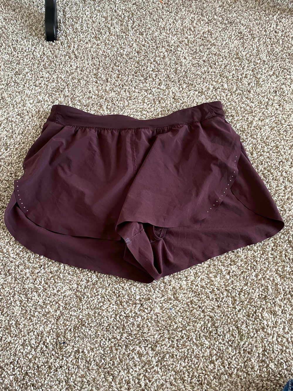 Lululemon Maroon burgundy shorts